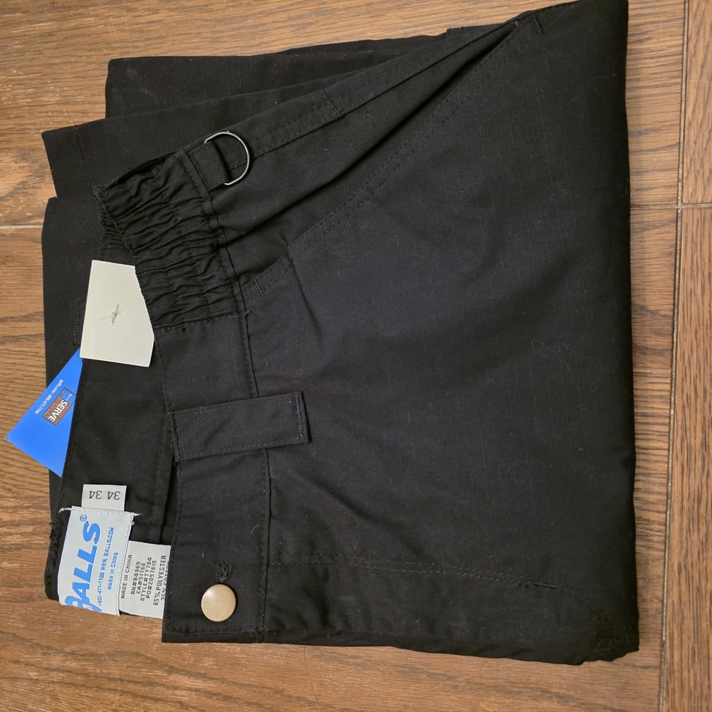Galls Black Tactical Pants Sz 34x34. NWT - Picture 3 of 8